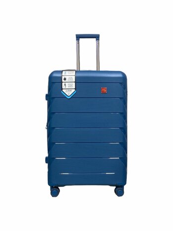 Suitcase set Trolley set 3-piece - PP silicone Expandable travel suitcase ( Turquoise )