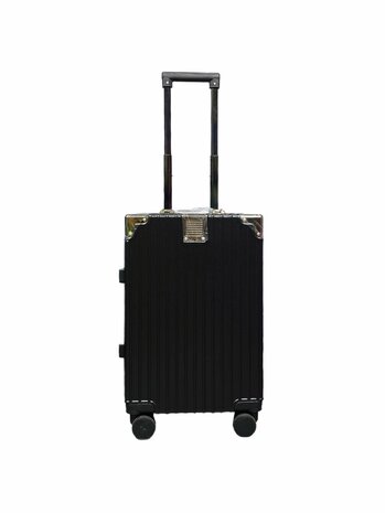 Classic suitcase set with hard shell, PC ABS aluminum 4 metal corners for protection