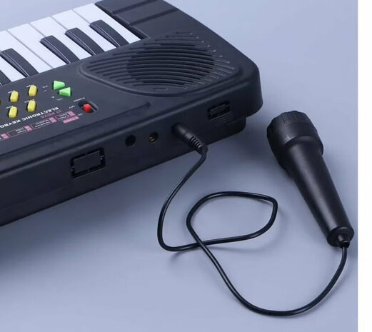 37-note keyboard - Toy music piano - with microphone - 37 CM