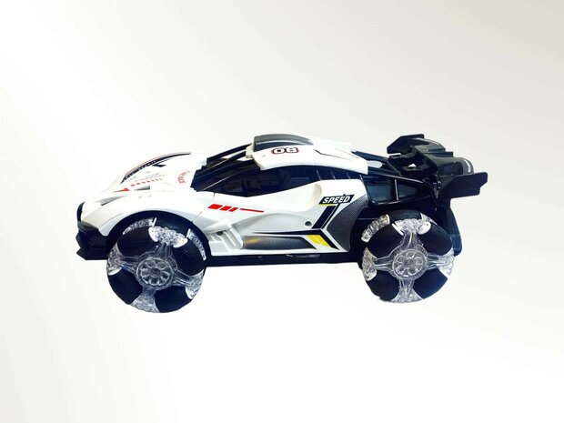 Rc Auto met echte rook LED-lichtjes en Geluid 2.4Ghz -1:12 