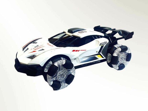 Rc Car with Real Smoke LED Lights and Sound 2.4Ghz -1:12