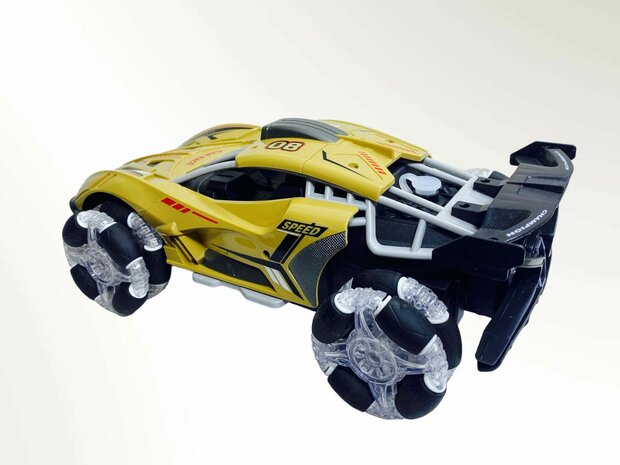 Voiture Rc avec de vraies lumi&egrave;res LED fum&eacute;es et son 2,4 Ghz -1:12