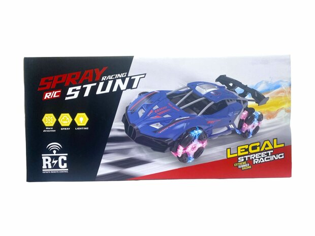 Rc Car with Real Smoke LED Lights and Sound 2.4Ghz -1:12