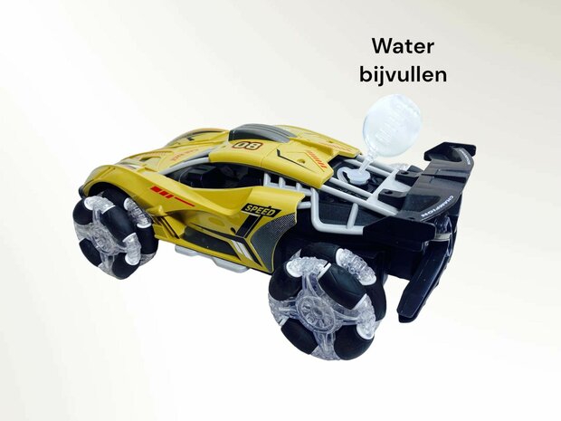 Rc Car with Real Smoke LED Lights and Sound 2.4Ghz -1:12