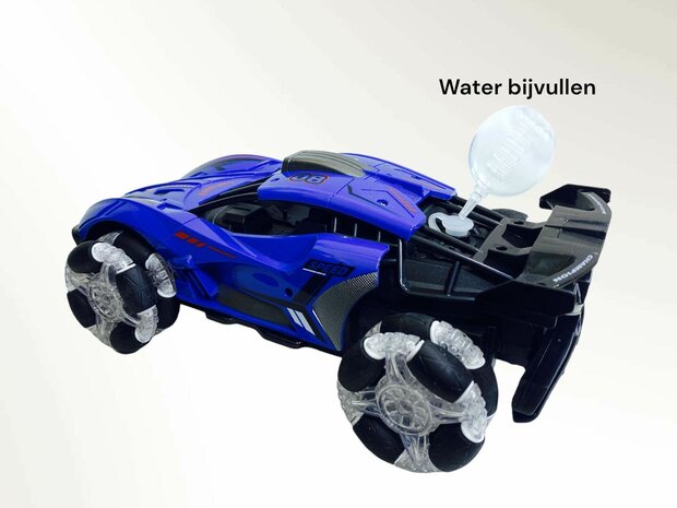 Rc Car with Real Smoke LED Lights and Sound 2.4Ghz -1:12