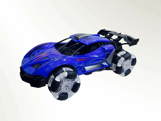 Rc Auto met echte rook LED-lichtjes en Geluid 2.4Ghz -1:12 