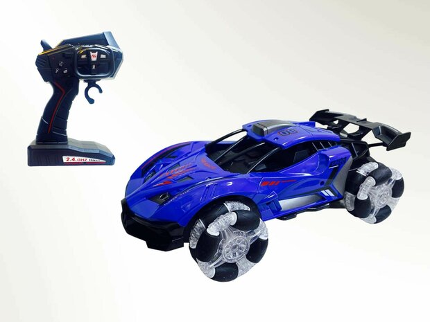 Rc Car with Real Smoke LED Lights and Sound 2.4Ghz -1:12