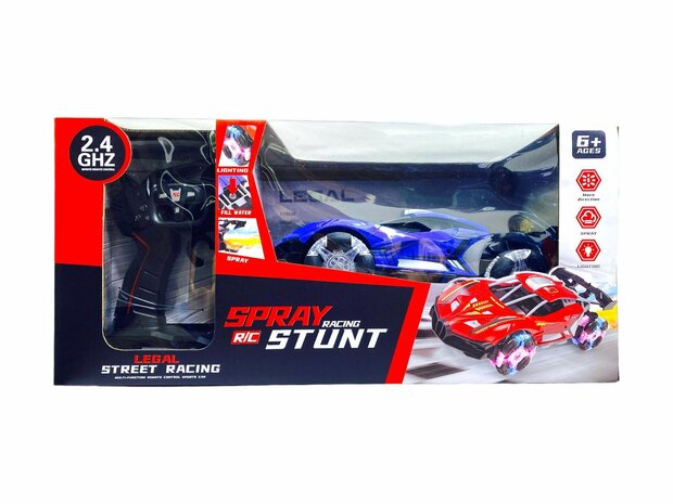 Rc Car with Real Smoke LED Lights and Sound 2.4Ghz -1:12