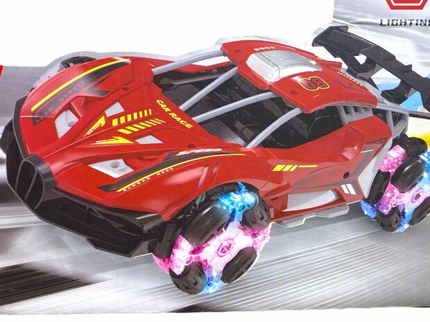 Rc Car with Real Smoke LED Lights and Sound 2.4Ghz -1:12