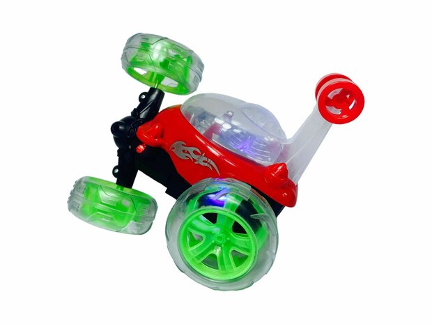 Rc Stunt car - Acrobatische afstand bestuurbaar auto met 360&ordm; draaiende wielen MIX