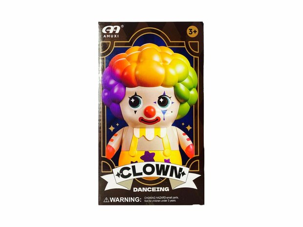 Special Edition Dansende Circus Clown - Danceing  CLOWN met muziek  