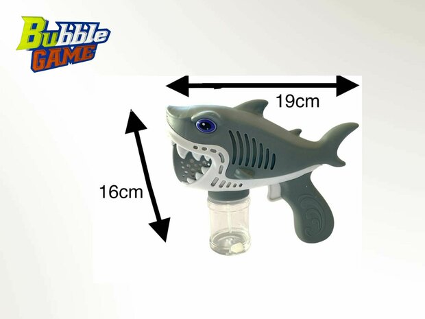 Bellenblaas pistool Shark oplaadbaar USB