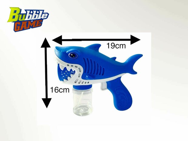 Bellenblaas pistool Shark oplaadbaar USB