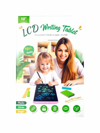 Tablette &agrave; dessin pour enfants - Planche &agrave; dessin - Tablette LCD &eacute;ducative de 10 pouces - Jouets pour enfants