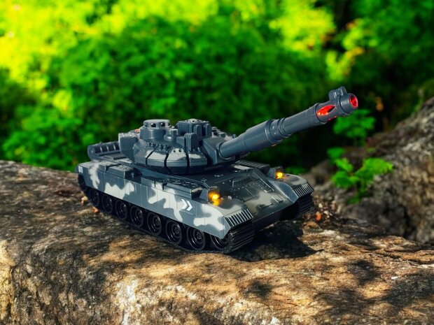 Toy tank - war - Military tank 1:14 with light and tank sound