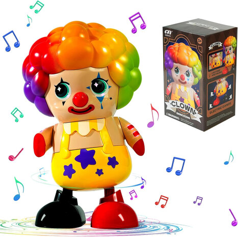 Special Edition Dansende Circus Clown - Danceing  CLOWN met muziek  