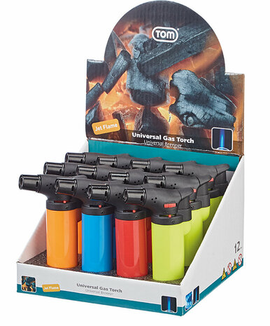 Turbobrander - Creme brulee brander - 12 stuks - jet flame - Wind aanstekers