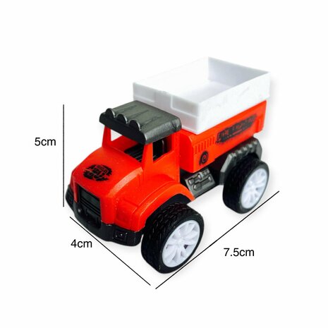  Vrachtwagen Transporter met Kleine Brandweervoertuigen 4in1