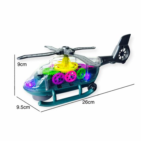 Speelgoed Gear Helikopter - met licht, geluid 26cm R